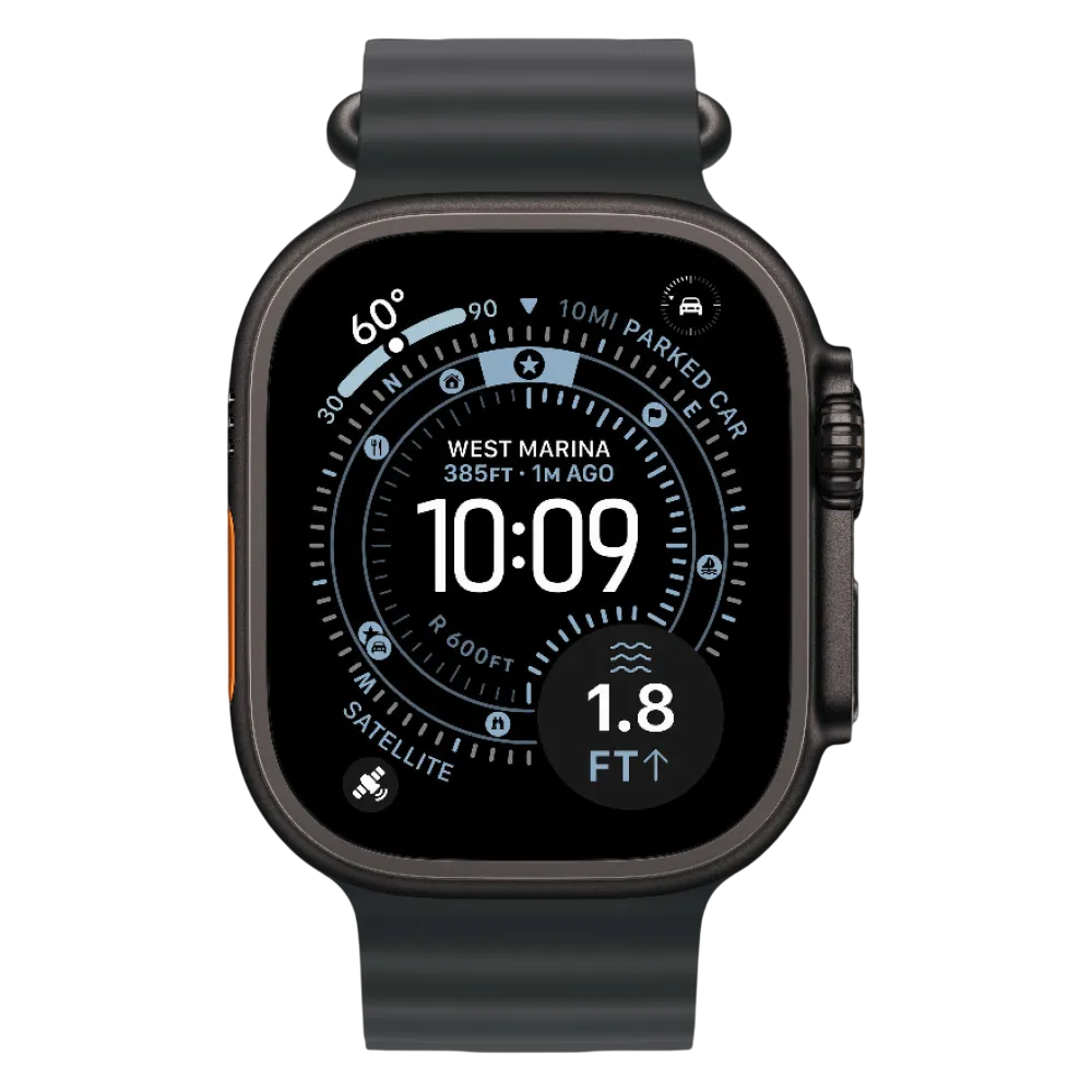 Apple Watch Ultra 3 49mm GPS + LTE Black Titanium Case Black (MF0Q4) (вживані, ідеальний стан) A